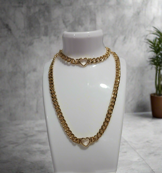 Corazón de Luz – Set Laminado 14K