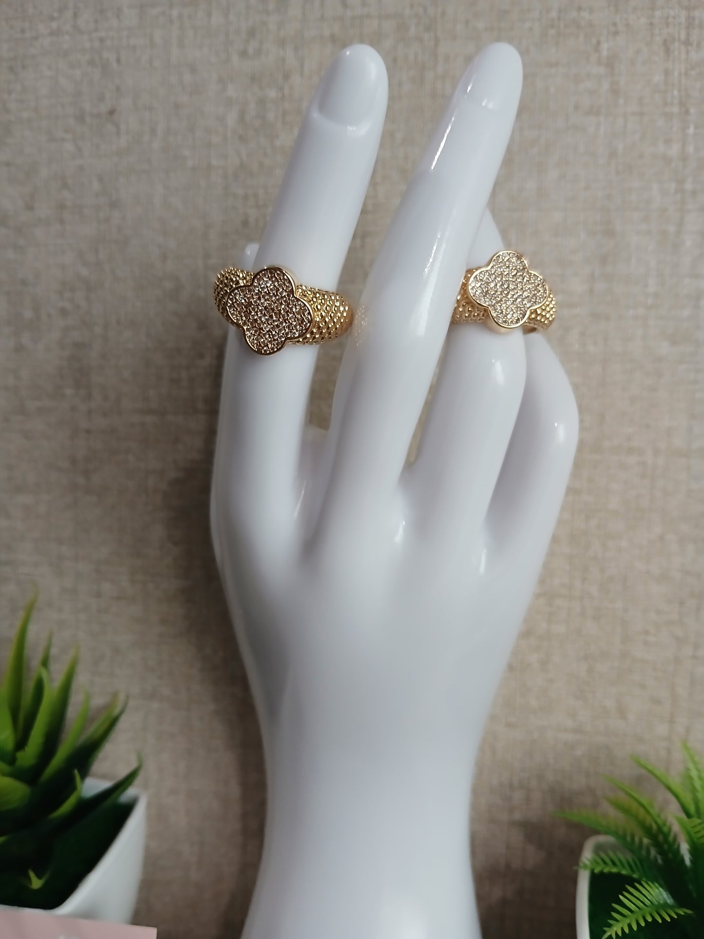 Anillo Trébol de Fortuna