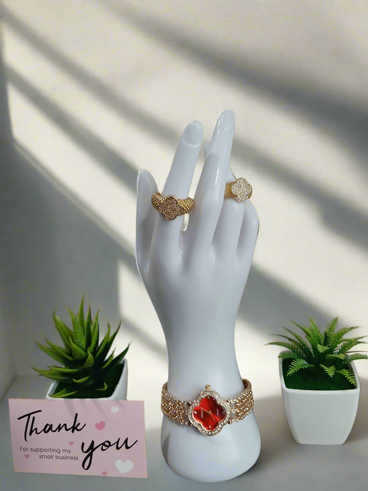 Reloj Diamantado Passion Clover – Brilla con estilo