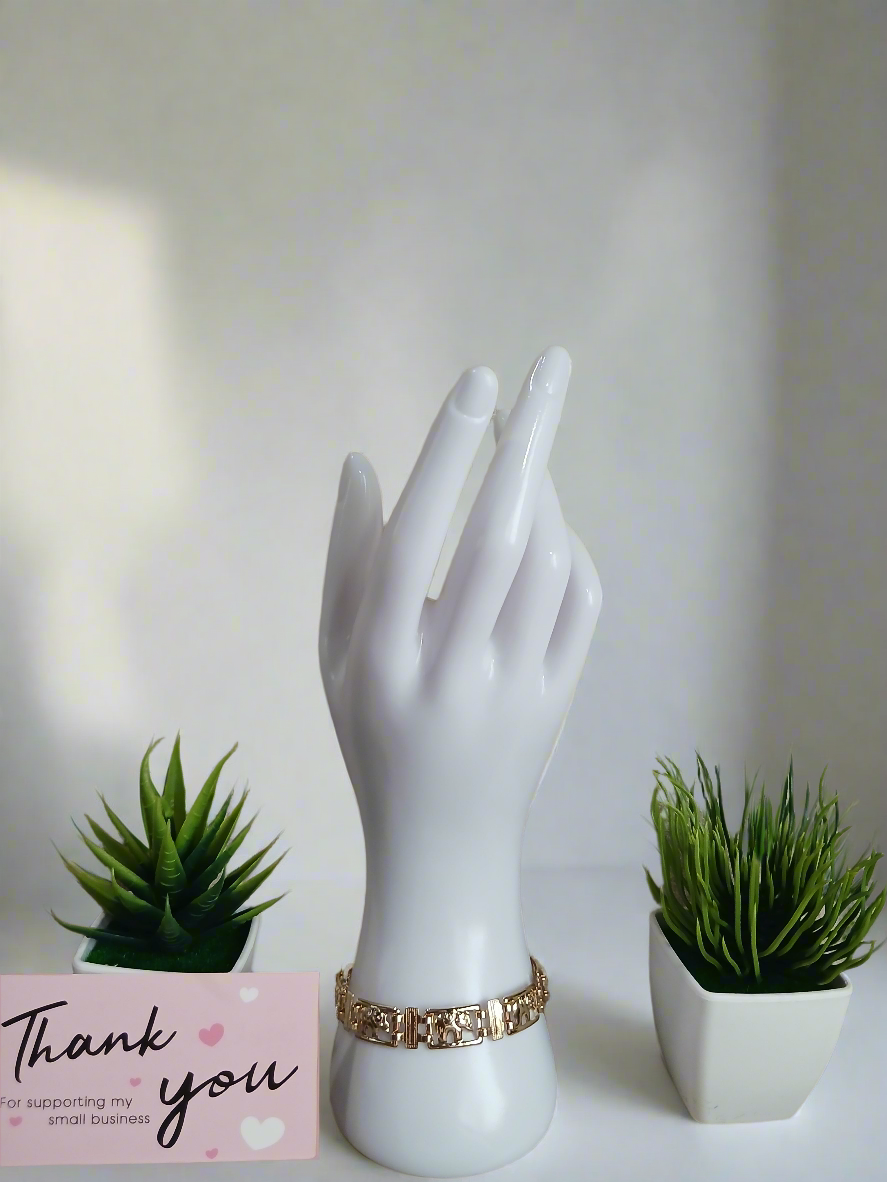 Brazalete Guardian Dorado – Elegancia & Energía