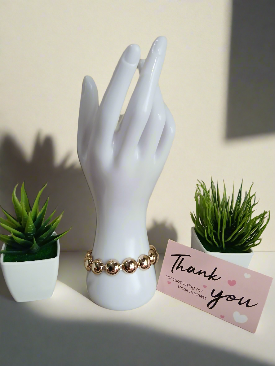 Brazalete Éter Bali – Oro Laminado