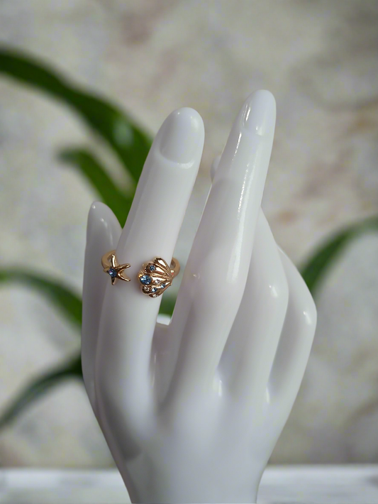 Anillo Dúo Marino