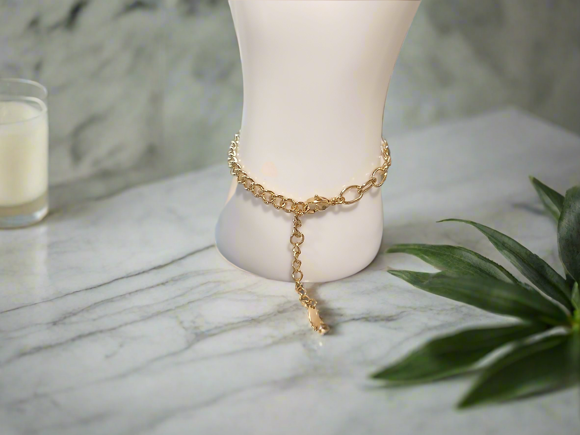 Pulsera Candado & Llave – Conexión y Protección en Oro Laminado 14k