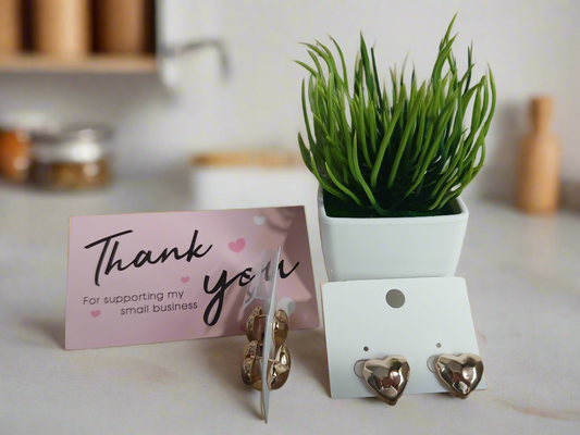 Argollas Dúo de Corazones – Amor Propio & Estilo en Oro Laminado 14k