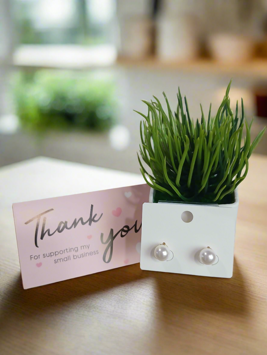 Aretes Perla Brisa – Delicadeza & Elegancia en Oro Laminado 14k