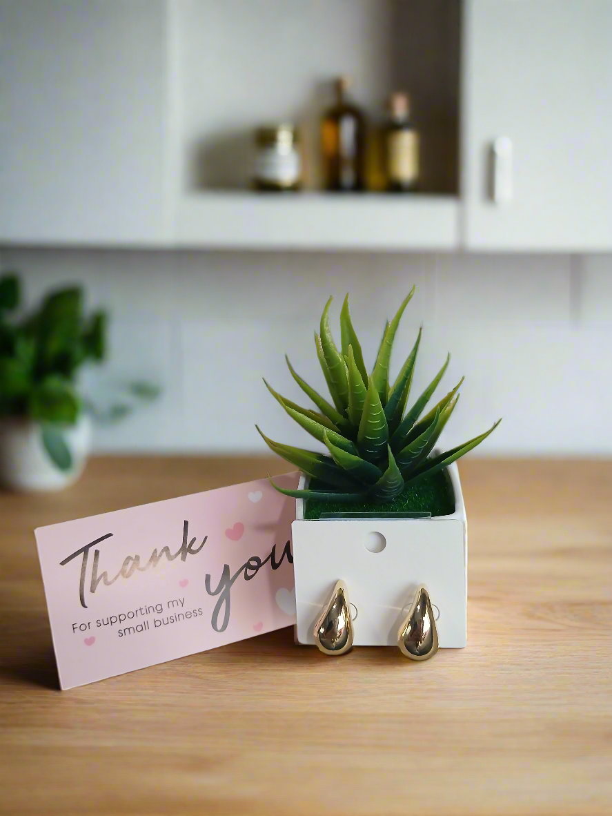 Aretes Lágrima NatureVogue – Colección 3T