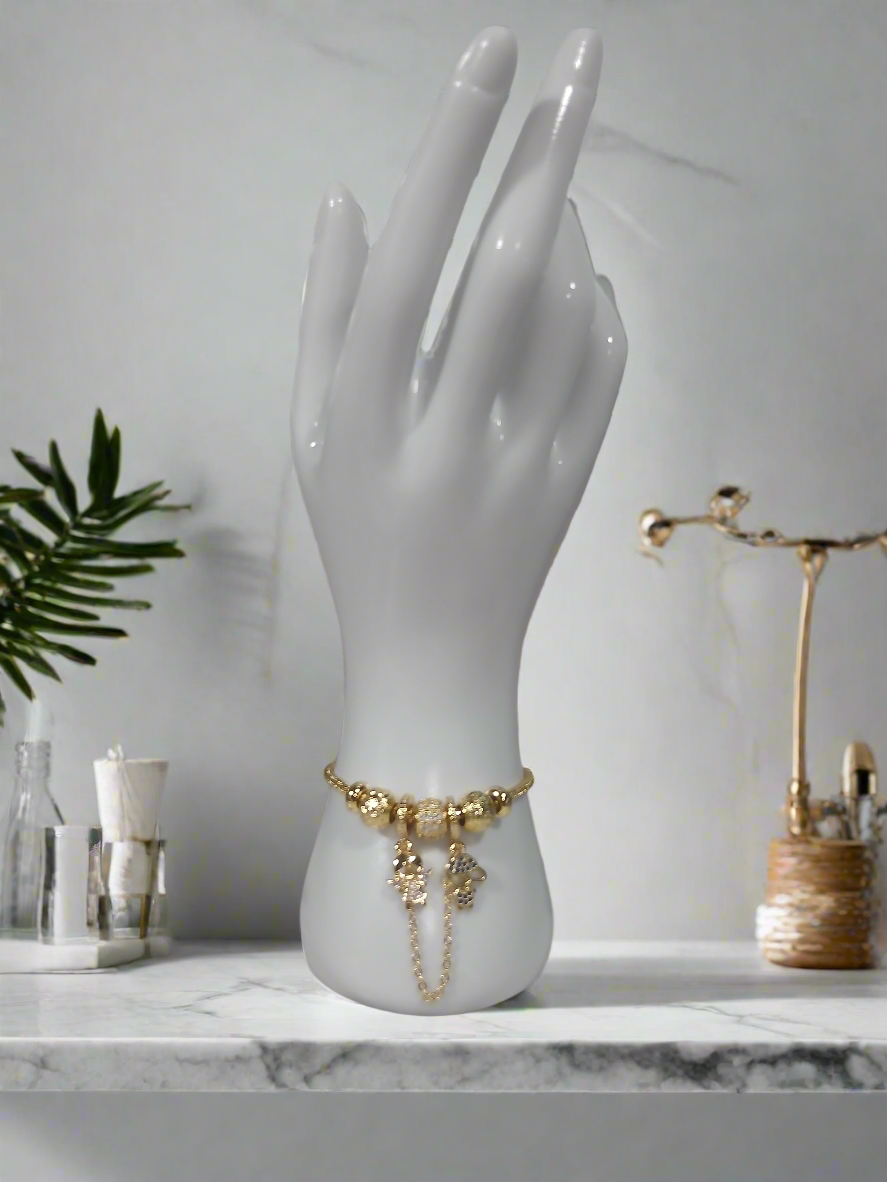 Pulsera Amor de Madre – Pandora Style con Dijes 👩‍👧