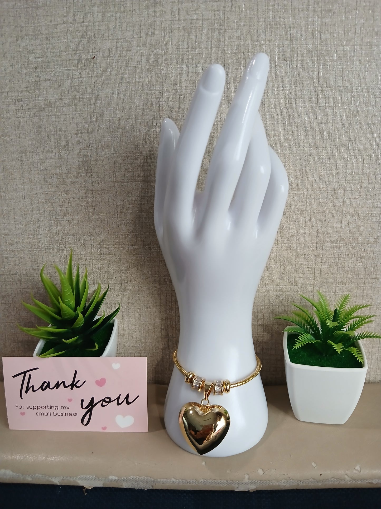 Brazalete Corazón Enamorado - Pandora Style