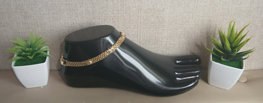 Tobillera Elefante Dorado – Protección & Estilo