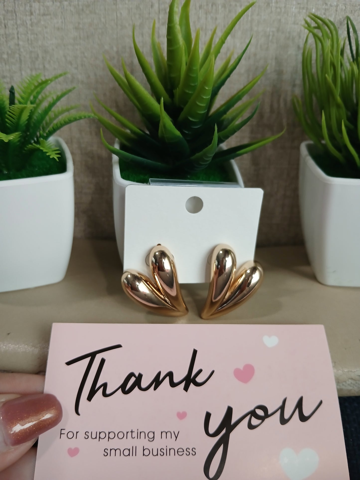 Aretes lágrimas dobles - Doble Elegancia en Cada Movimiento