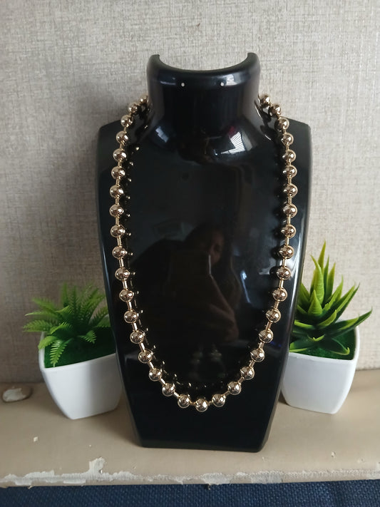 Cadena Miami Shine – Balines Laminados 14K